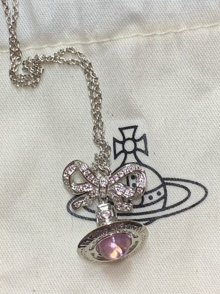 Vivienne Westwood 蝴蝶結項鍊 Octavie Pendant Necklace