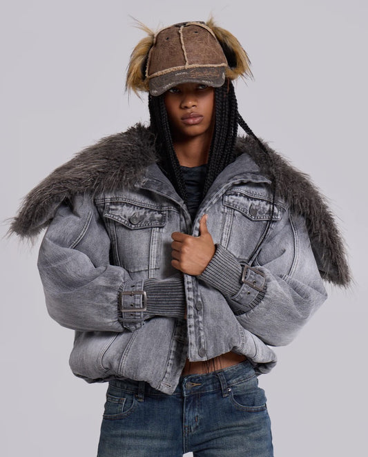 Jaded London Faux Fur Cap 帽子