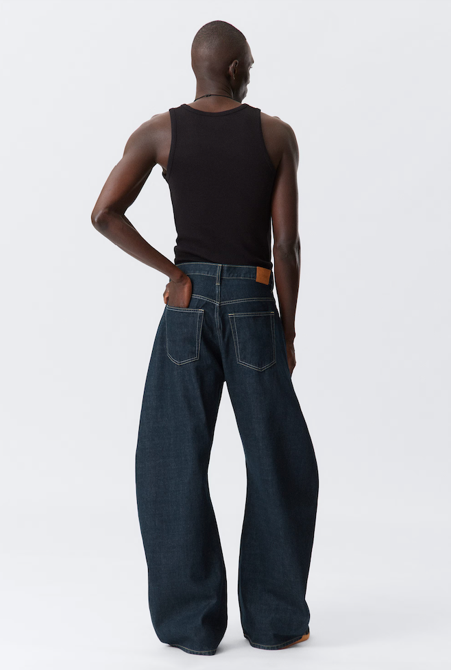 Weekday Solera Loose Barrel Jeans 燈籠褲