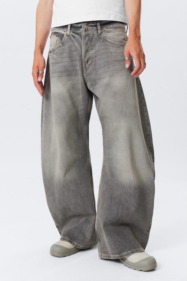 Weekday Solera Loose Barrel Jeans 燈籠褲