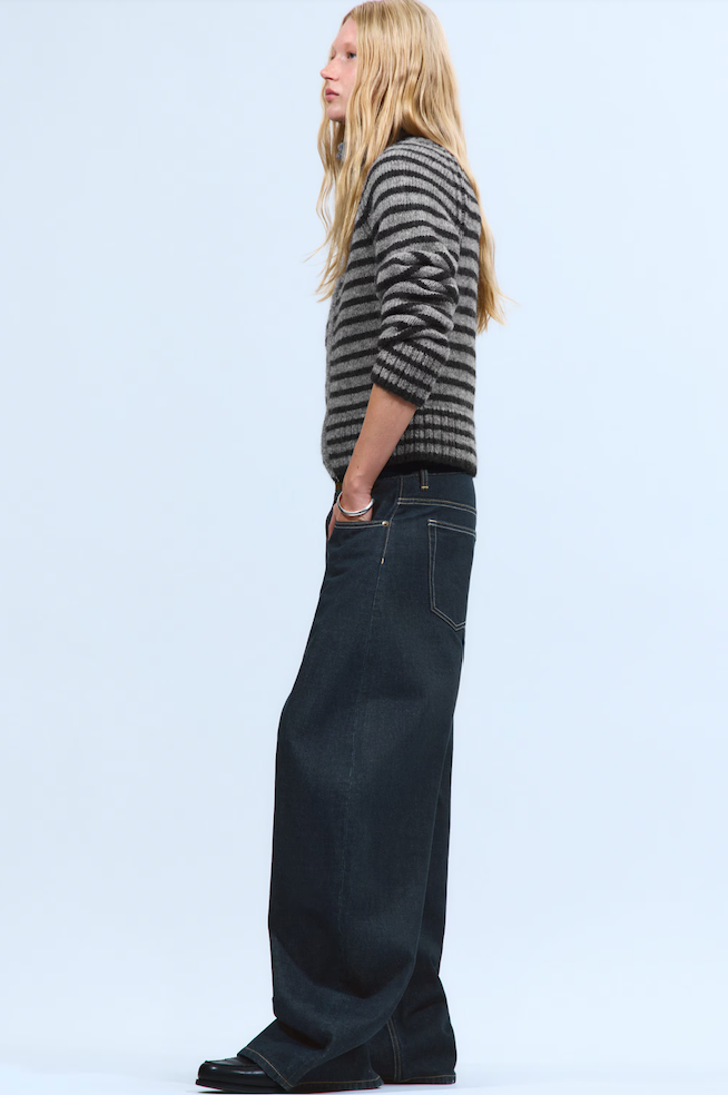 Weekday Solera Loose Barrel Jeans 燈籠褲
