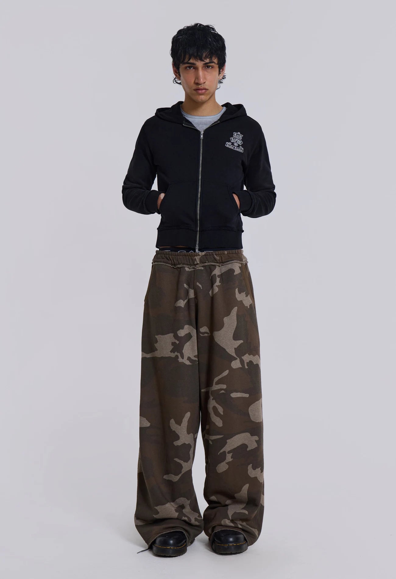 Jaded London Camo Baggy Monster Joggers 迷彩棉褲