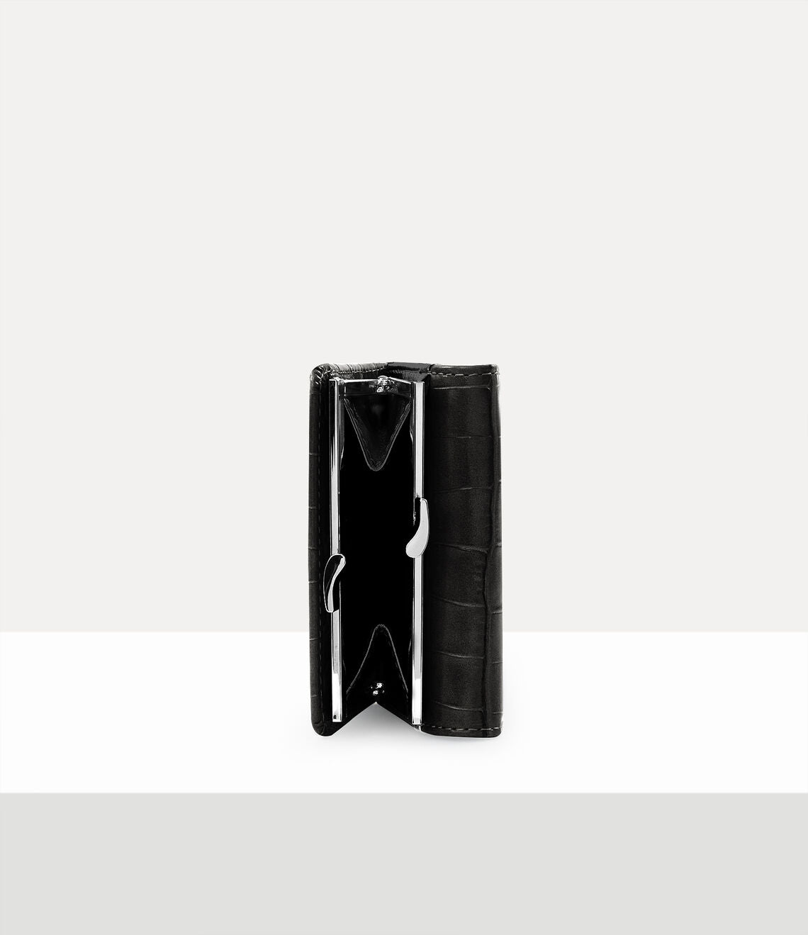 Vivienne Westwood 鱷魚紋口金短夾 Small Frame Wallet