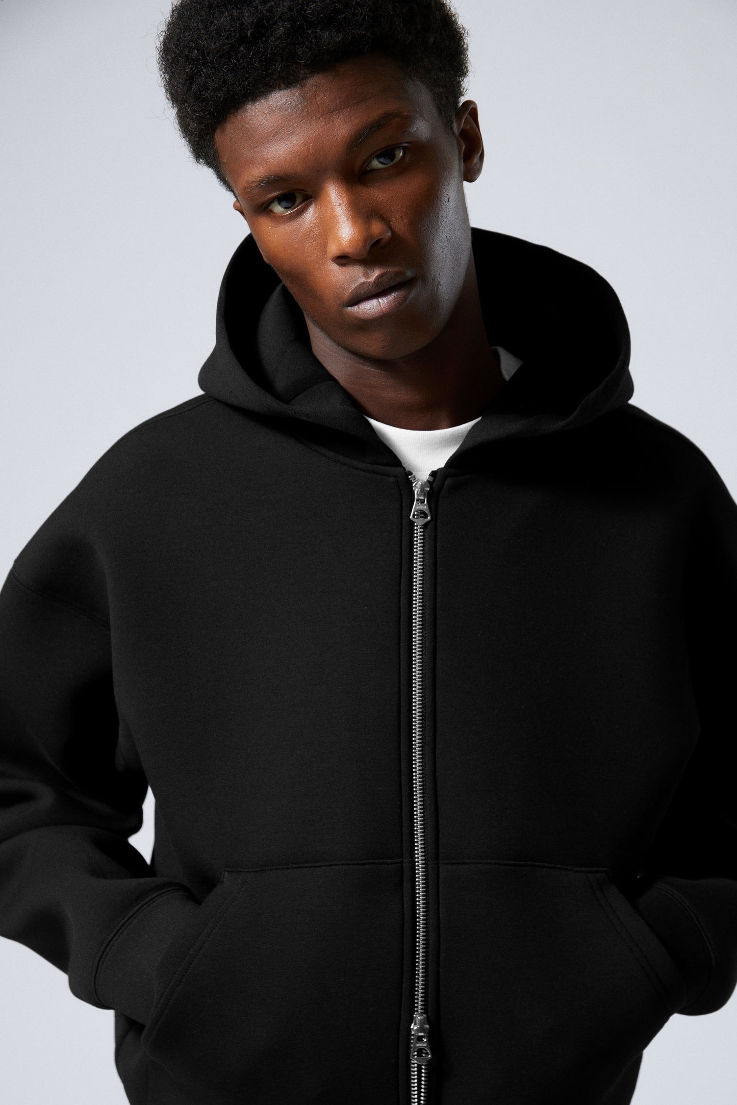Weekday SIMON SCUBA ZIP HOODIE 連帽外套