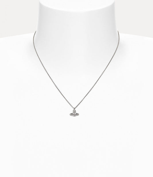 Vivienne Westwood Oslo Pendant 小logo純銀項鍊