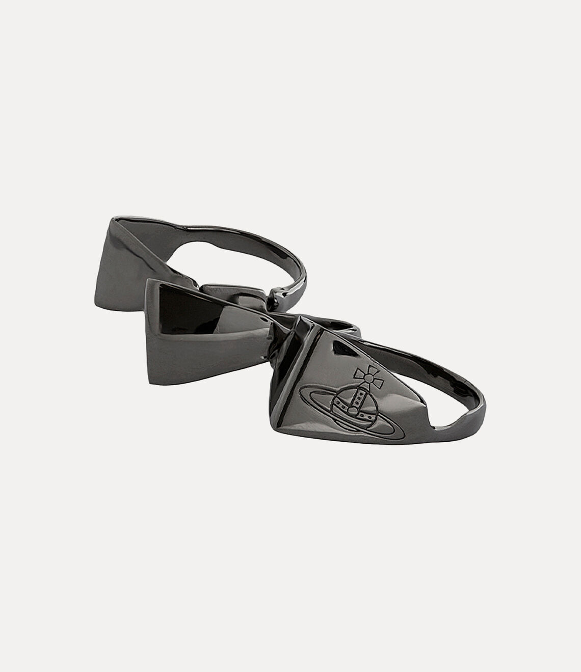 Vivienne Westwood Knuckleduster Ring 三層盔甲戒指