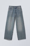 Weekday 牛仔寬褲 Astro Loose Baggy Jeans