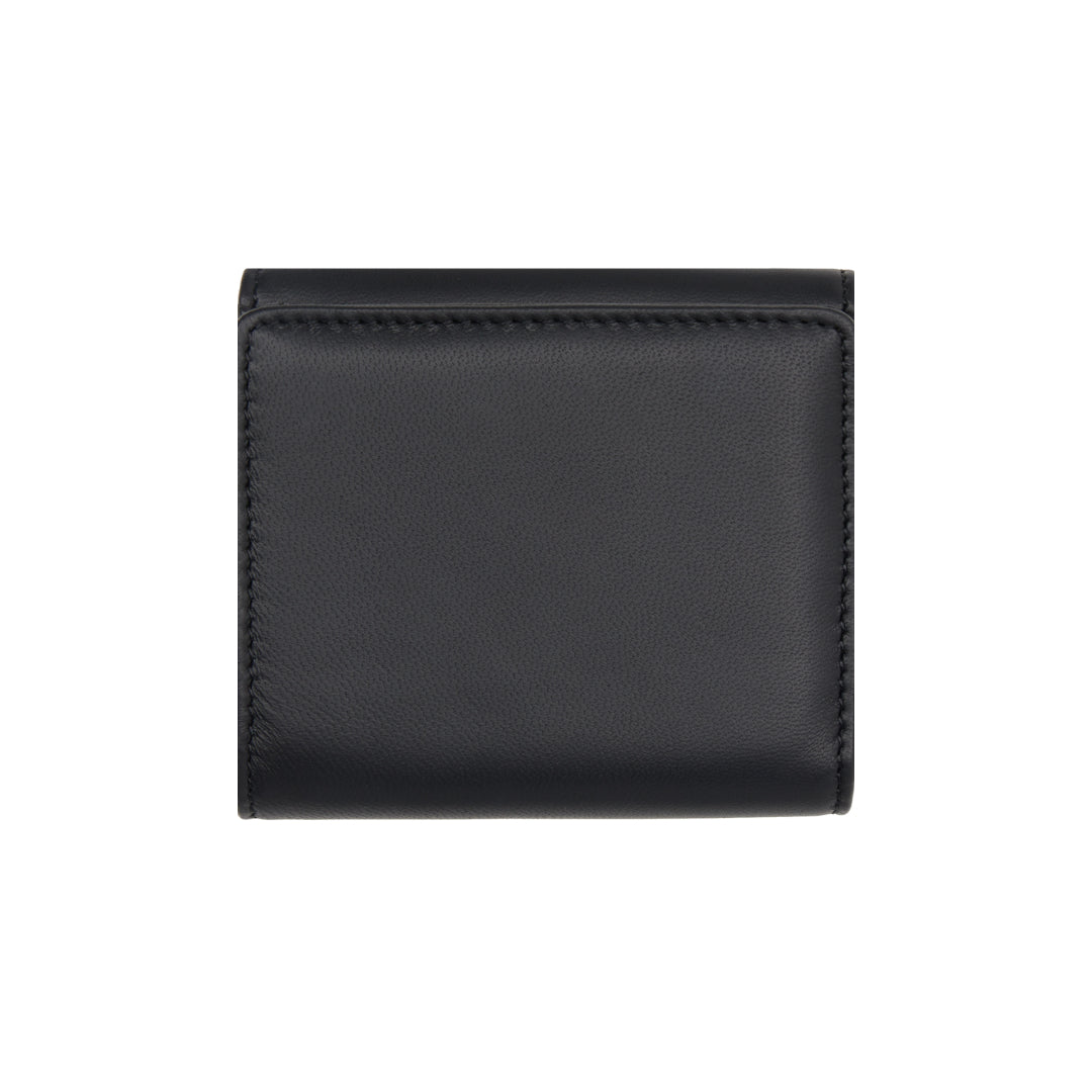 Vivienne Westwood Black Small Wallet羊皮短夾
