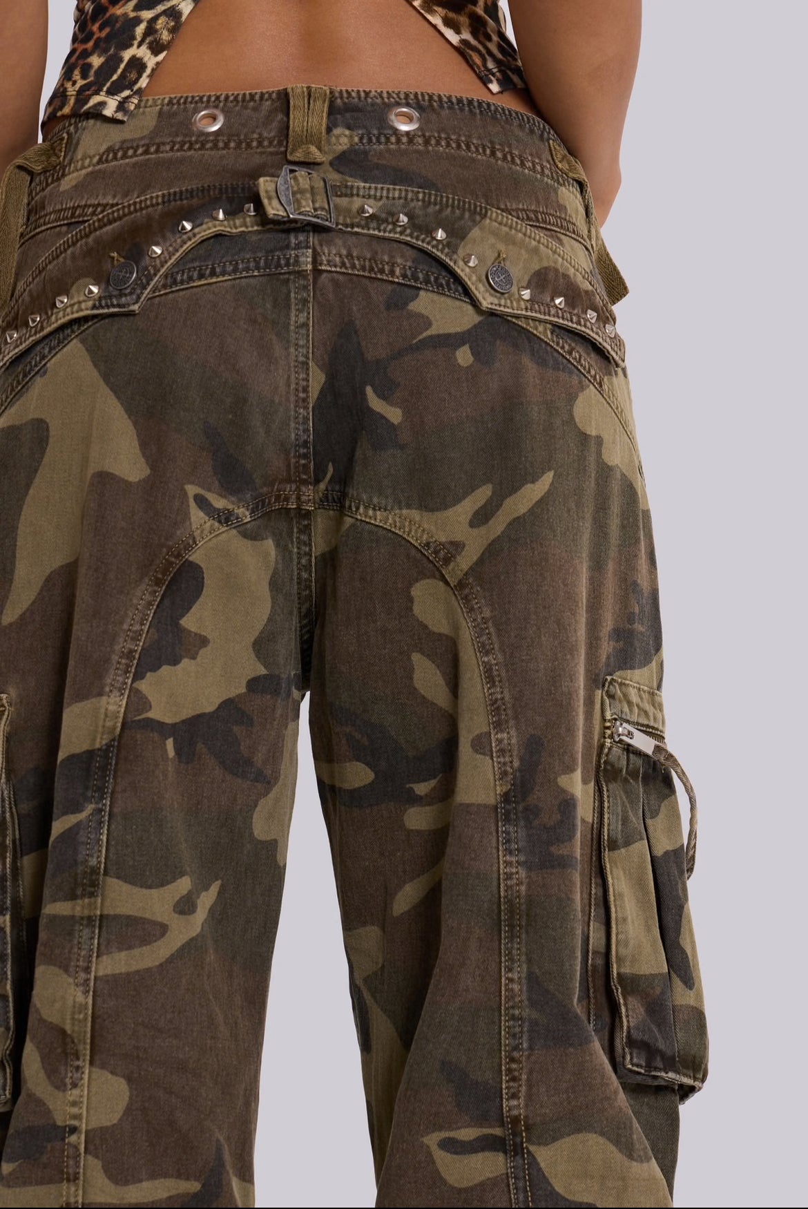 Jaded London Camo Trooper Cargo Pants迷彩工裝褲