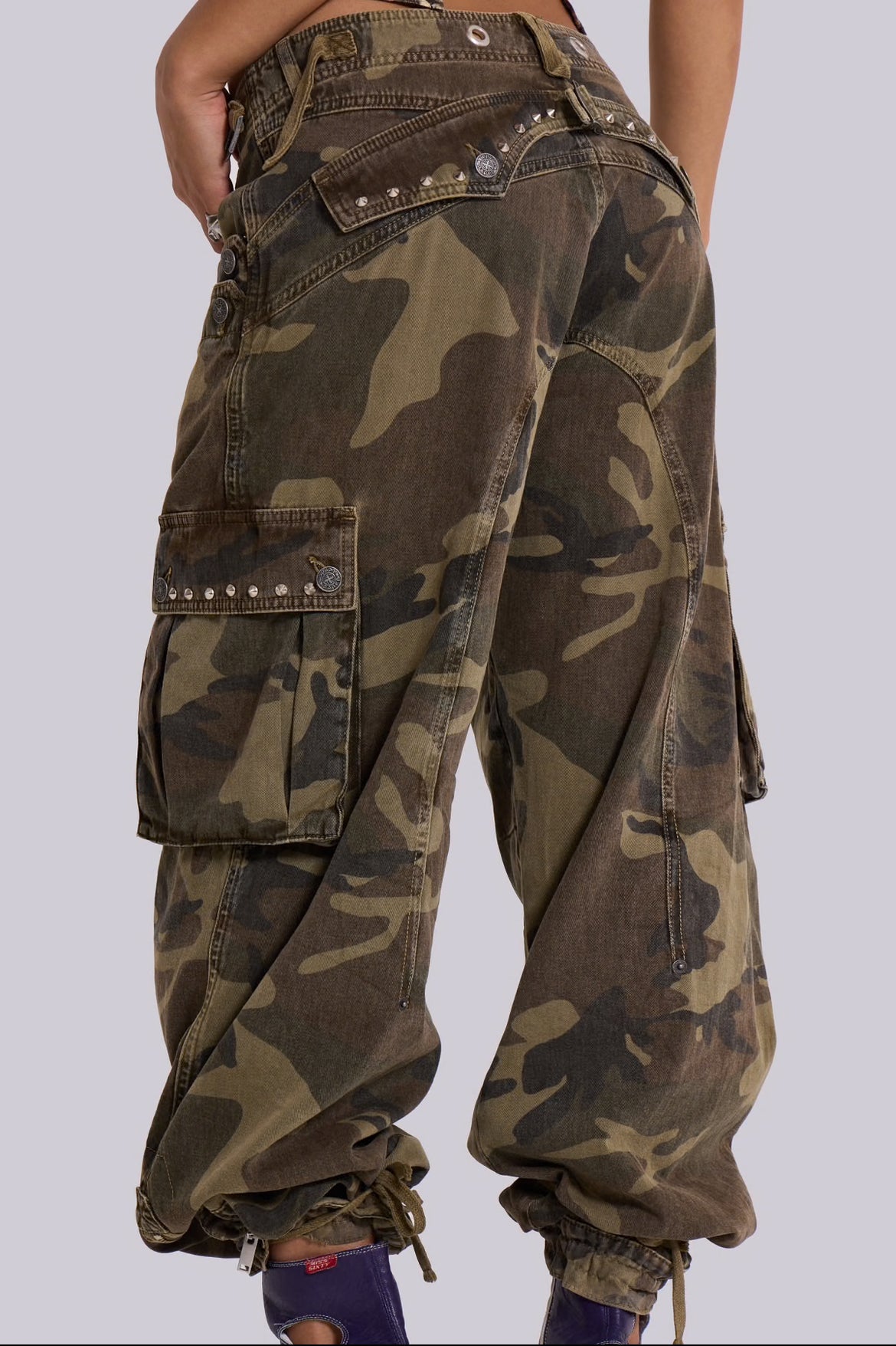Jaded London Camo Trooper Cargo Pants迷彩工裝褲