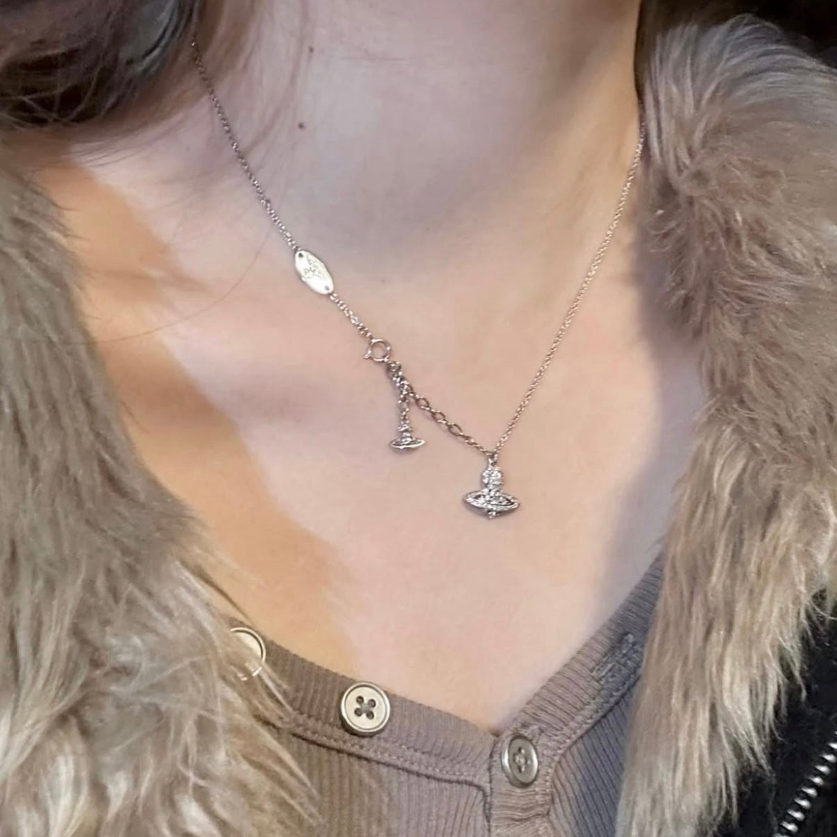 Vivienne Westwood 雪花項鍊