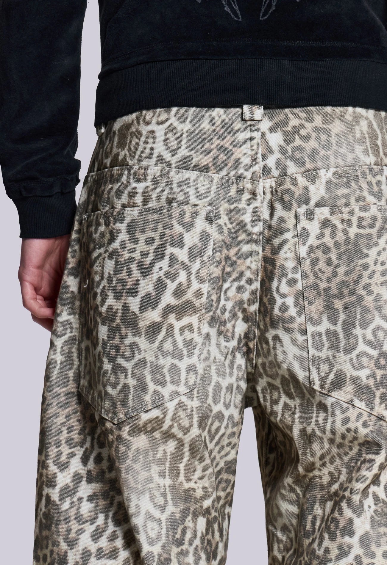 Jaded London Leopard Fade Colossus Jeans 豹紋牛仔寬褲