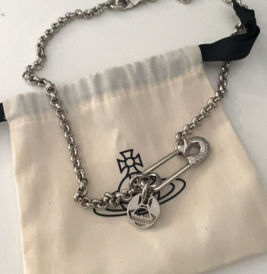 Vivienne Westwood Imogene Necklace 男款別針項鍊