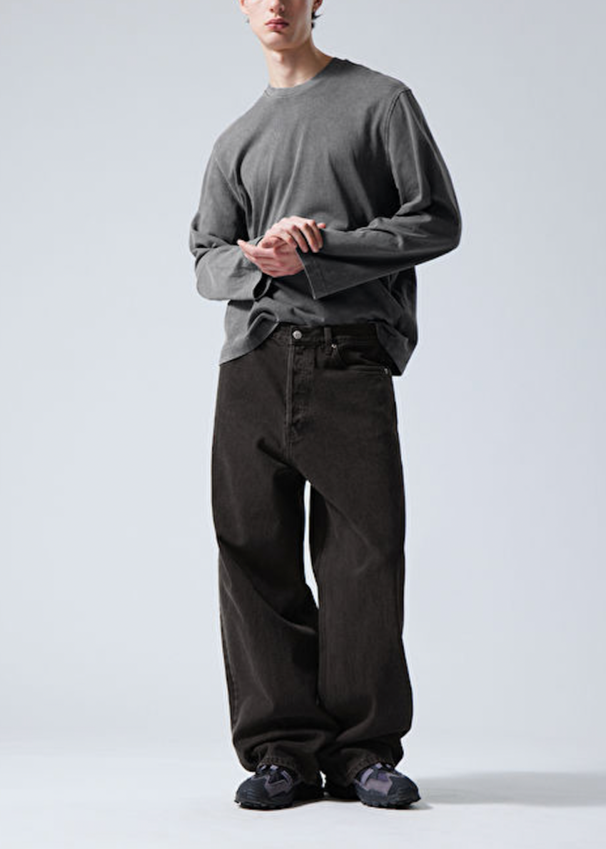 Weekday 牛仔寬褲 Astro Loose Baggy Jeans