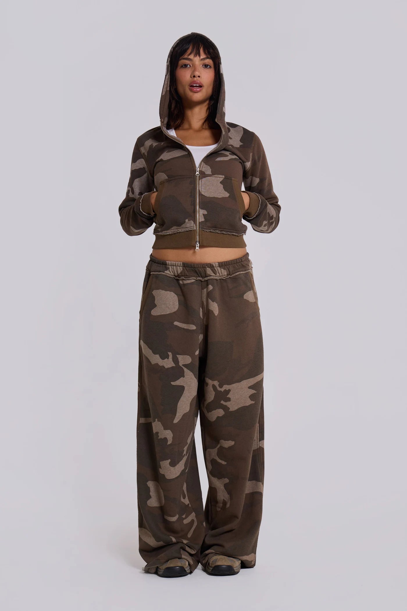 Jaded London Camo Baggy Monster Joggers 迷彩棉褲
