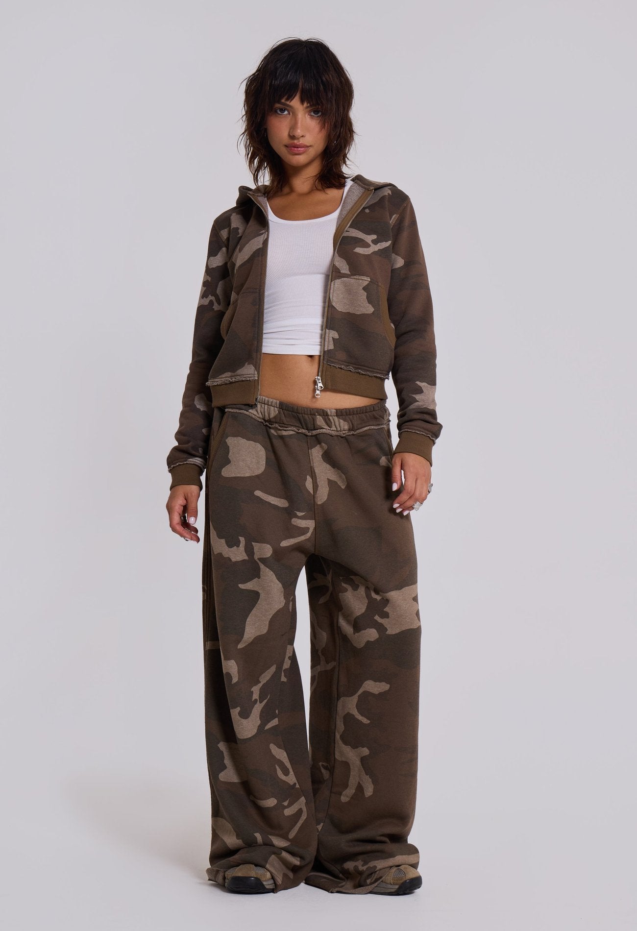 Jaded London Camo Baggy Monster Joggers 迷彩棉褲