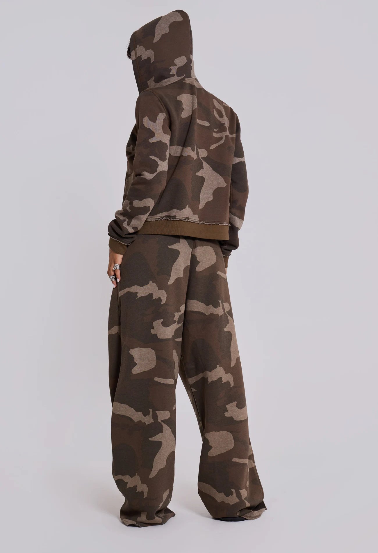 Jaded London Camo Baggy Monster Joggers 迷彩棉褲