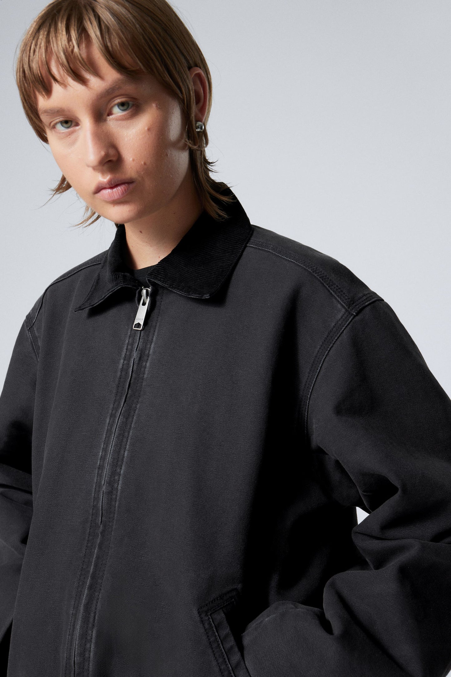 Weekday 外套 BELLE WASHED CANVAS JACKET