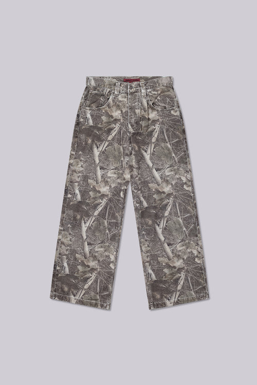 Jaded London Woodland Camo Colossus 牛仔寬褲