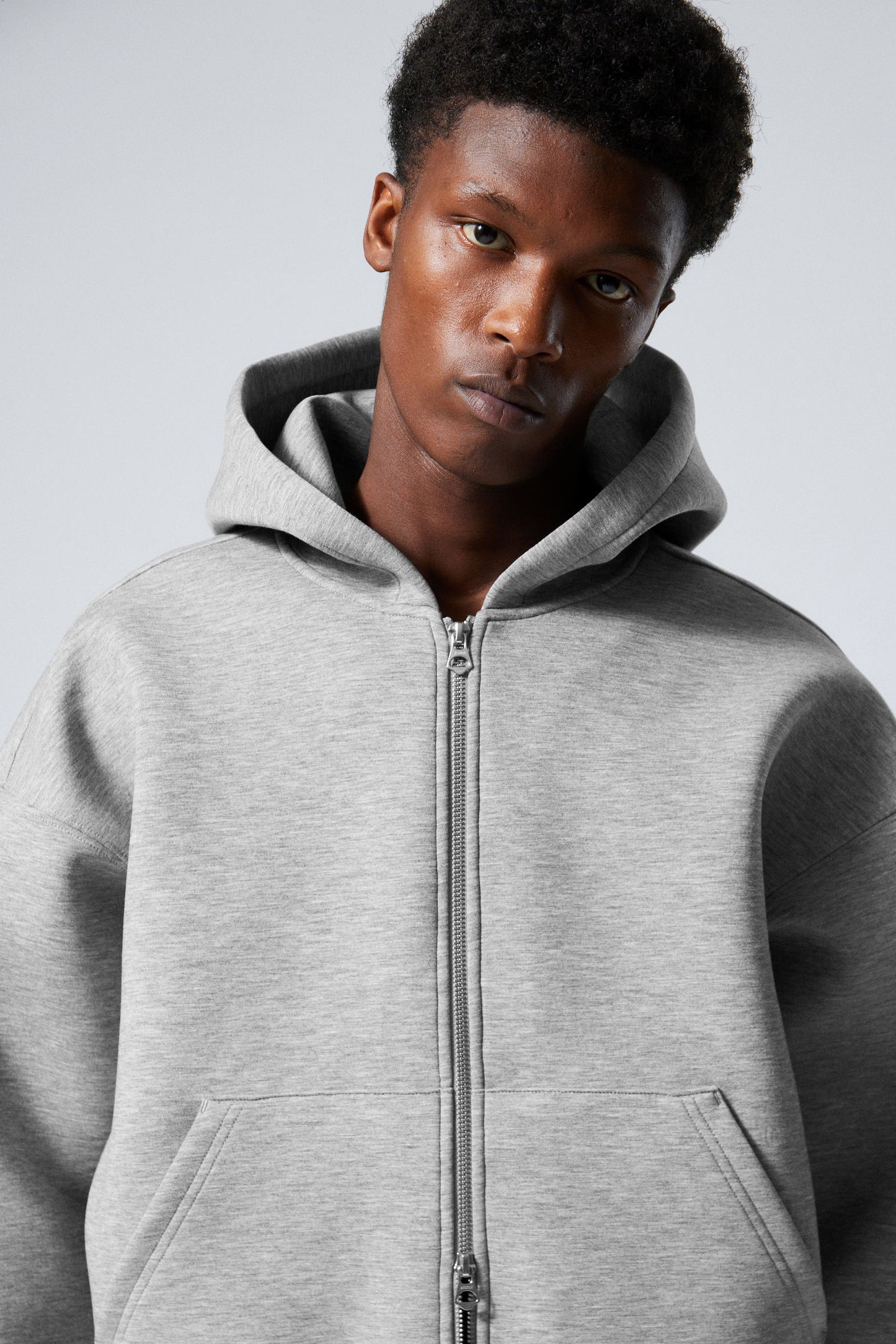 Weekday SIMON SCUBA ZIP HOODIE 連帽外套