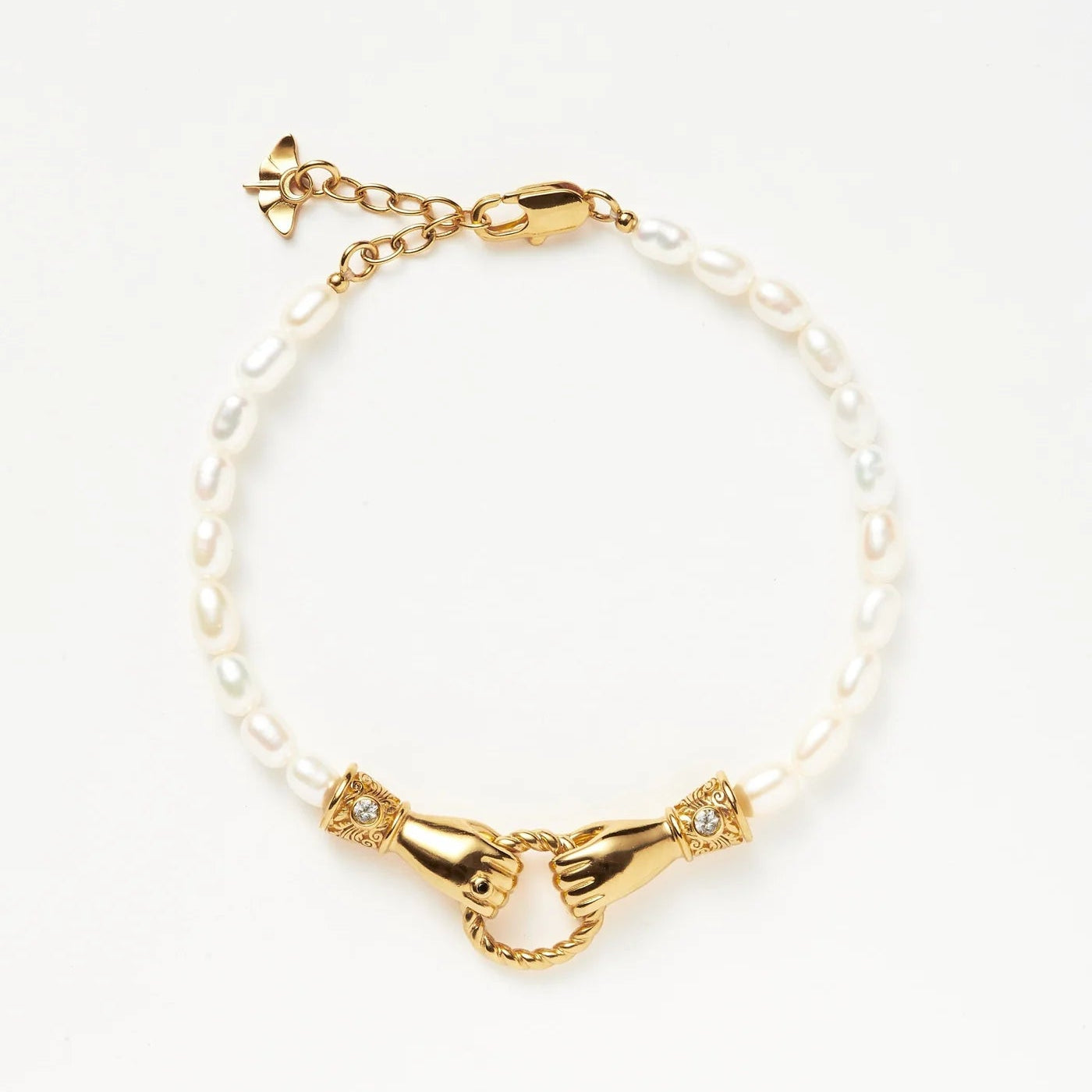 Missoma Harris Reed In Good Hands Pearl Bracelet 手鍊