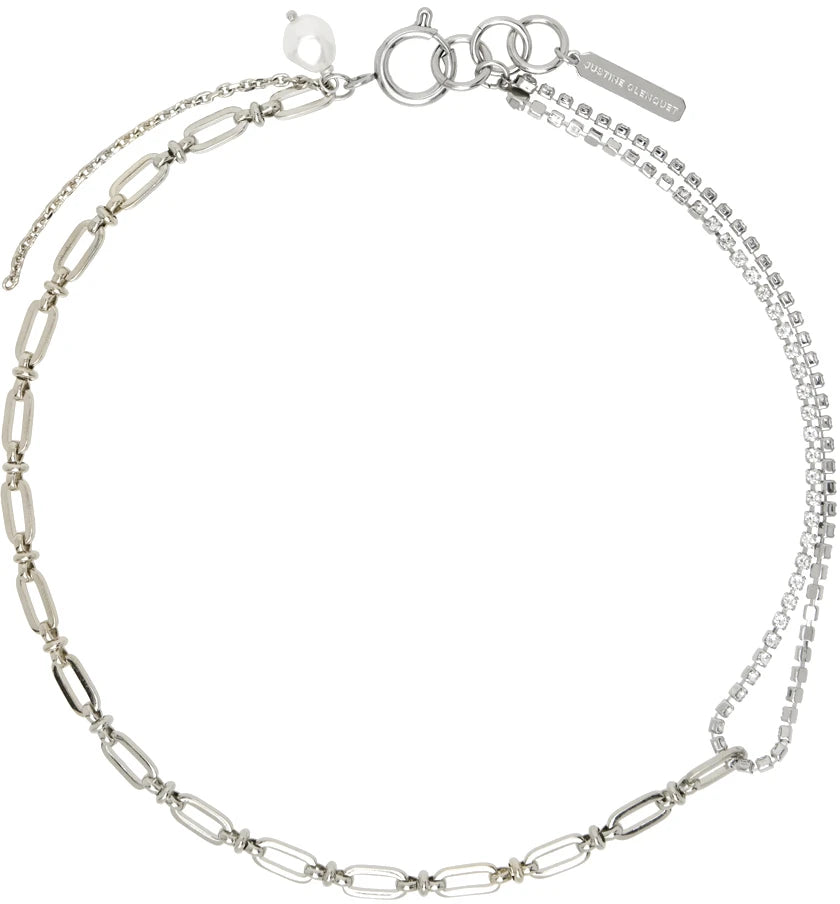 JUSTINE CLENQUET 頸項鍊 Silver & Gold Jamie Choker