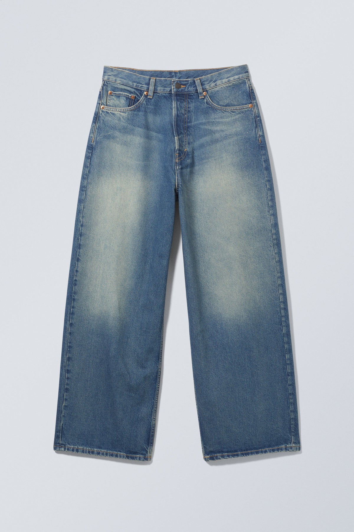 Weekday 牛仔寬褲Astro Loose Baggy Jeans – Now Select