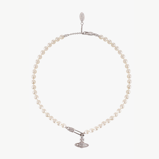 Vivienne Westwood Lucrece Pearl Necklace珍珠別針項鏈
