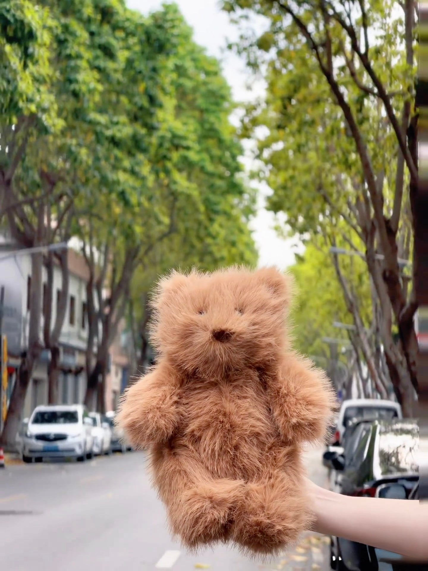 Jellycat長毛巴塞羅熊