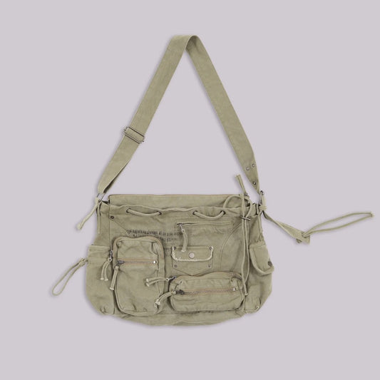 Jaded London Military Bag 卡其肩背包