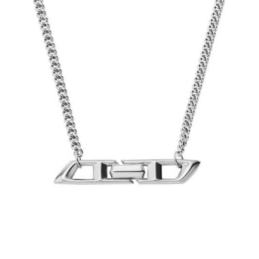 Diesel dl1351040 sterling silver jewel 項鏈