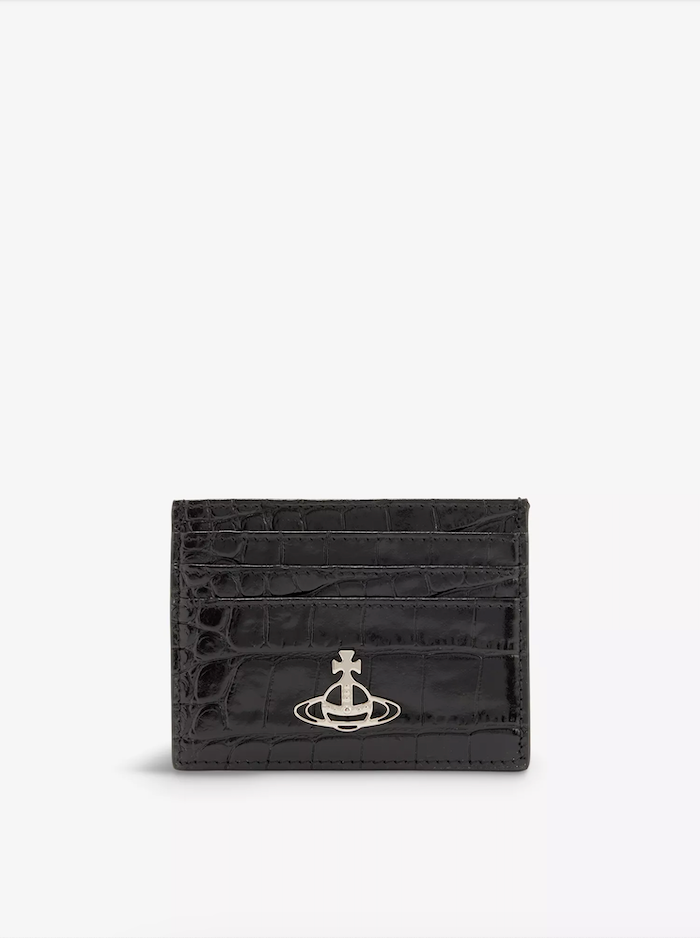 Vivienne Westwood 鱷魚壓紋皮革卡夾卡夾
