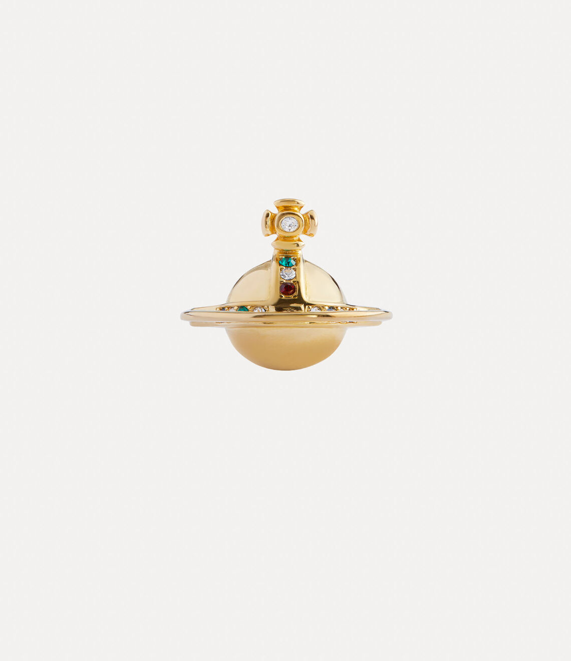 Vivienne Westwood Solid orb ring 半個星球戒指