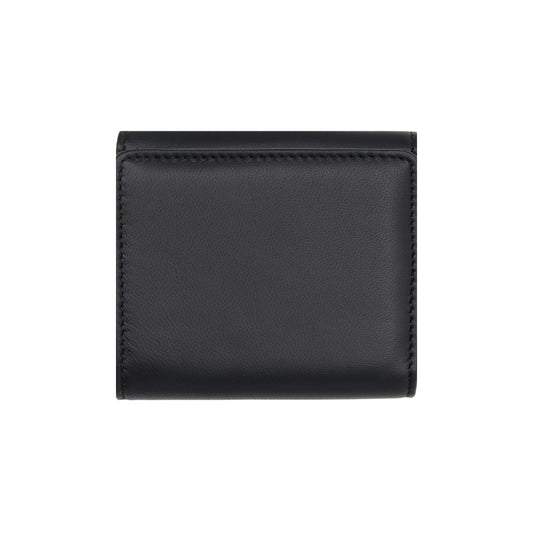 Vivienne Westwood Black Small Wallet羊皮短夾