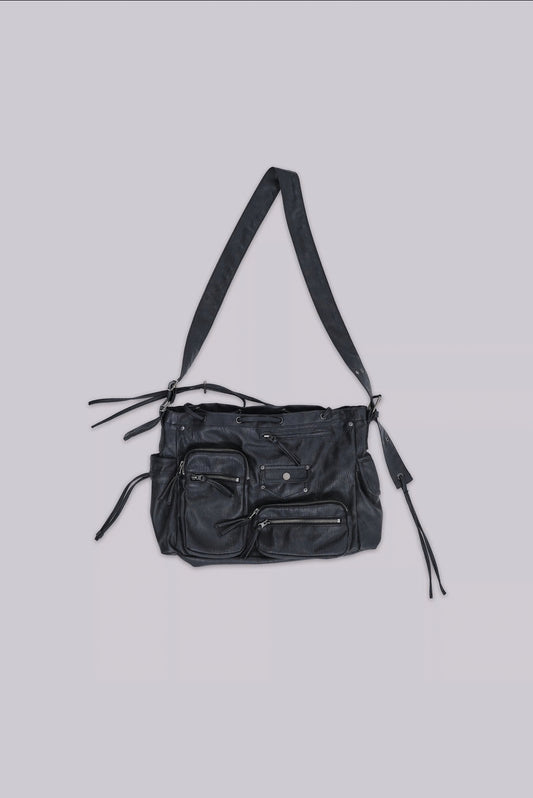 Jaded London 皮革包 Faux Leather Utility Satchel