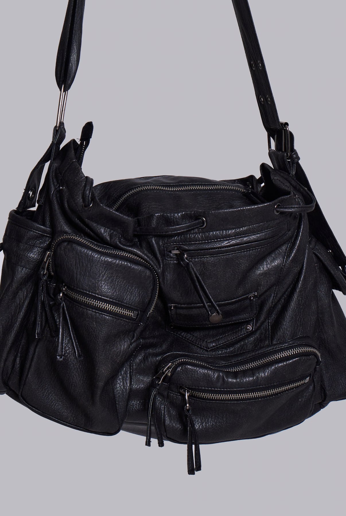 Jaded London 皮革包 Faux Leather Utility Satchel