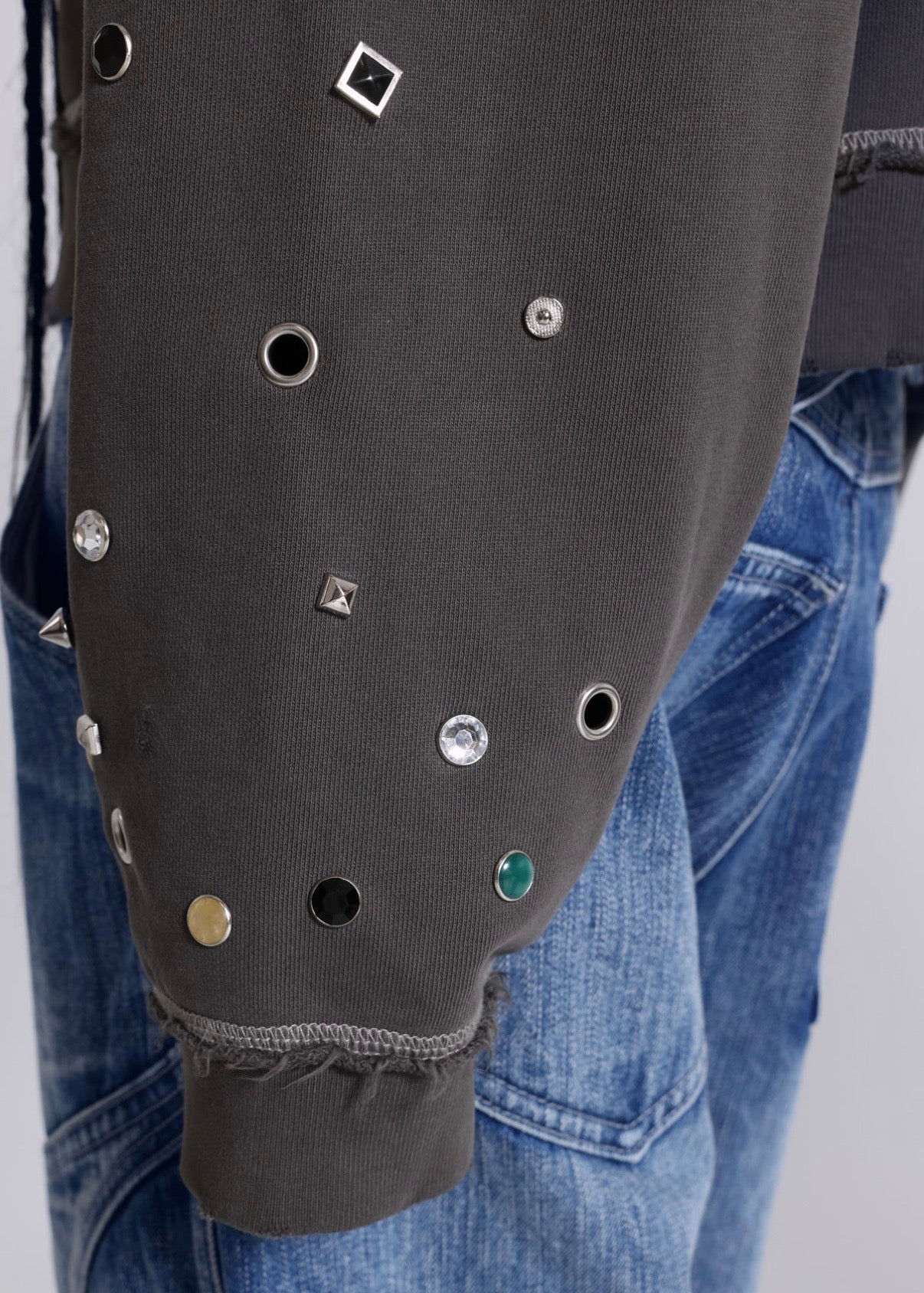 Jaded London 帽T Trixa Jewel Studded Hoodie