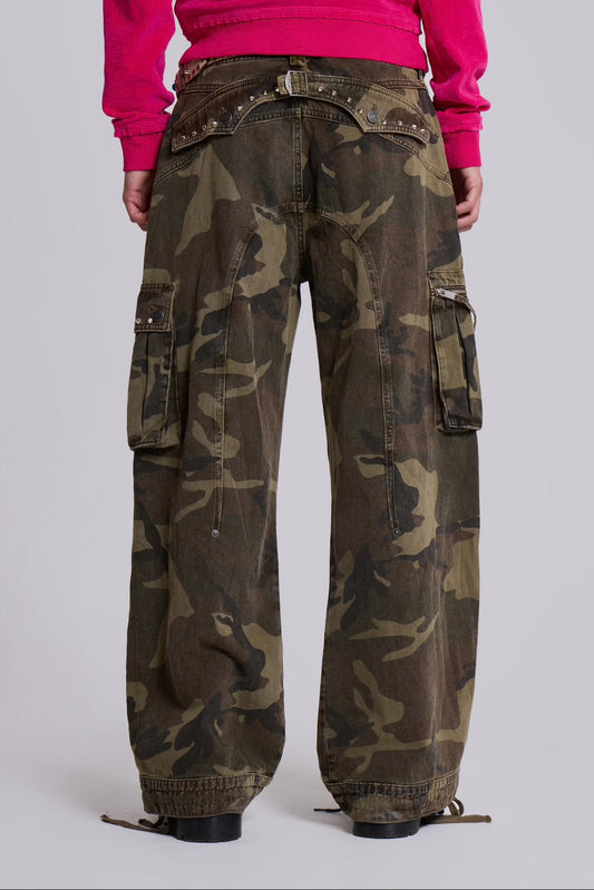 Jaded London Camo Trooper Cargo Pants迷彩工裝褲