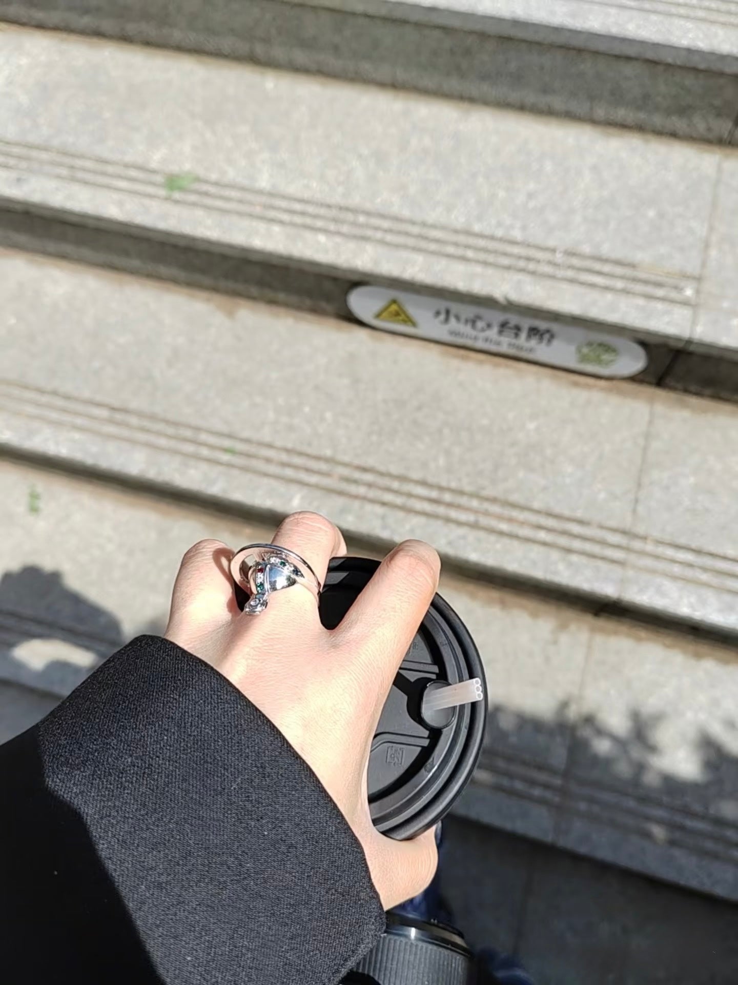 Vivienne Westwood Solid orb ring 半個星球戒指