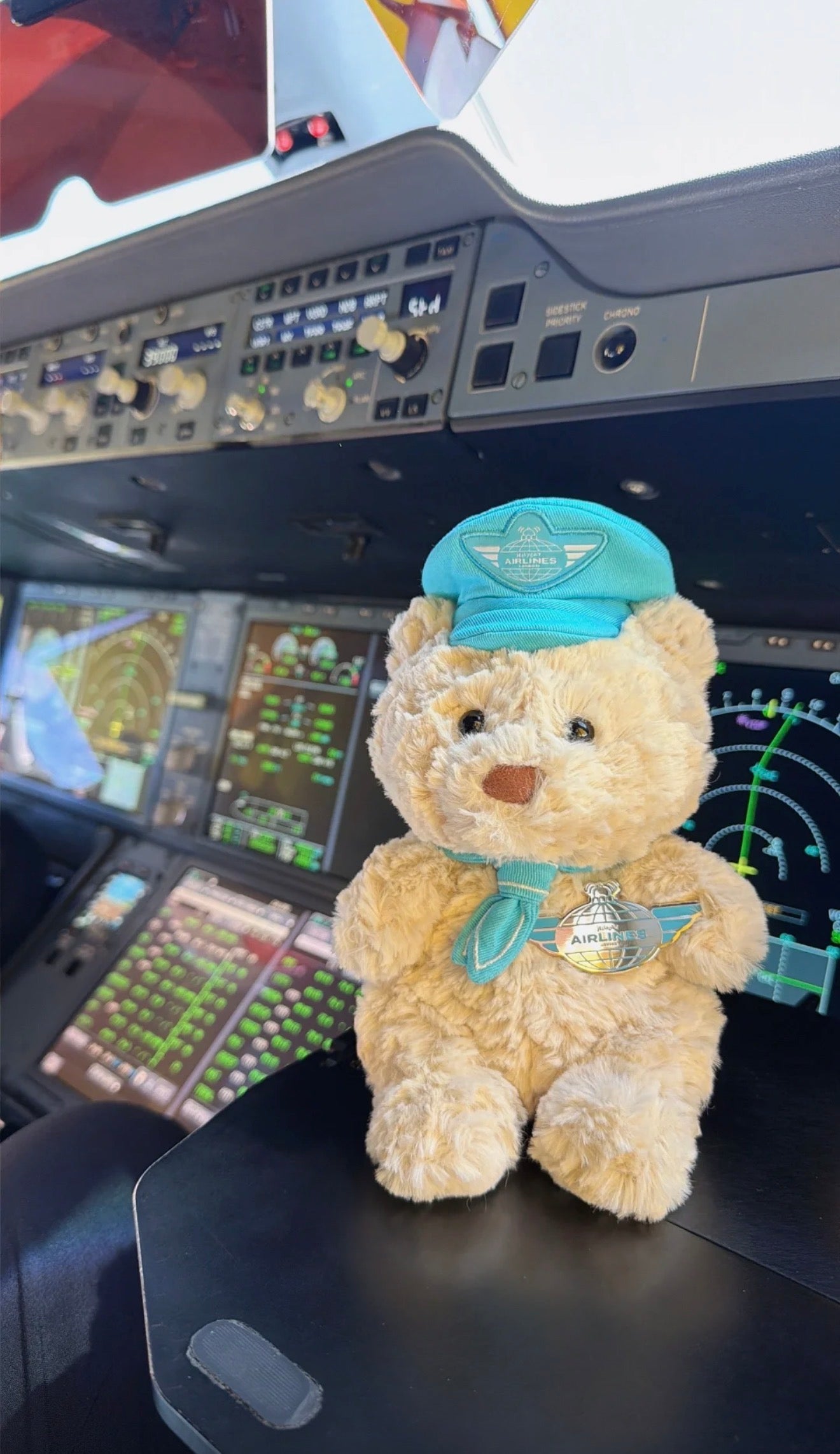 Jellycat airline pilot 巴塞羅小熊