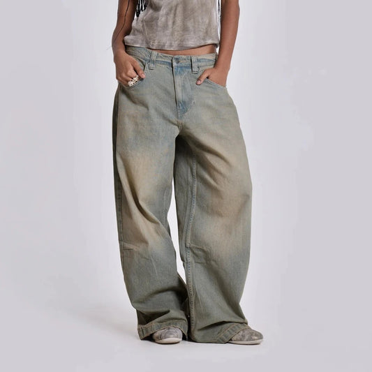 Jaded London Light Wash Colossus Jeans 牛仔寬褲