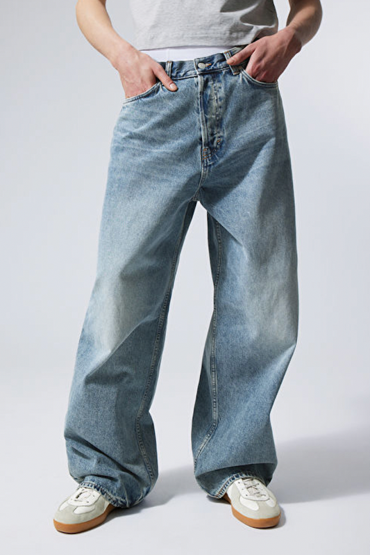 Weekday 牛仔寬褲 Astro Loose Baggy Jeans