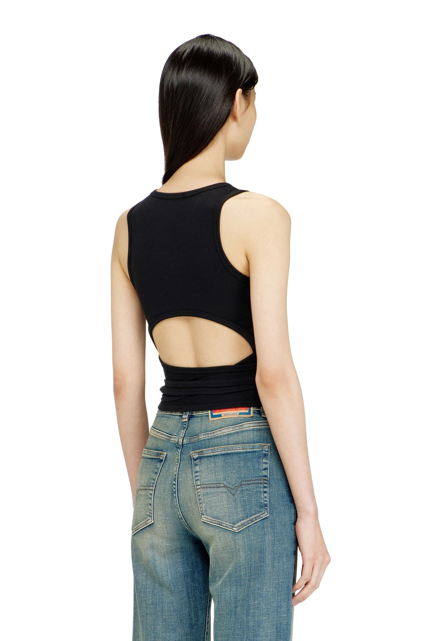 客訂賣場 Crop top with wrap-around laces 綁帶背心