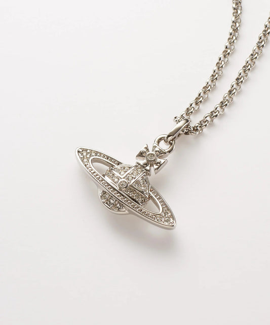 Vivienne Westwood Man. Mini Bas Relief Orb Pendant Necklace 土星項鍊 長款 男版