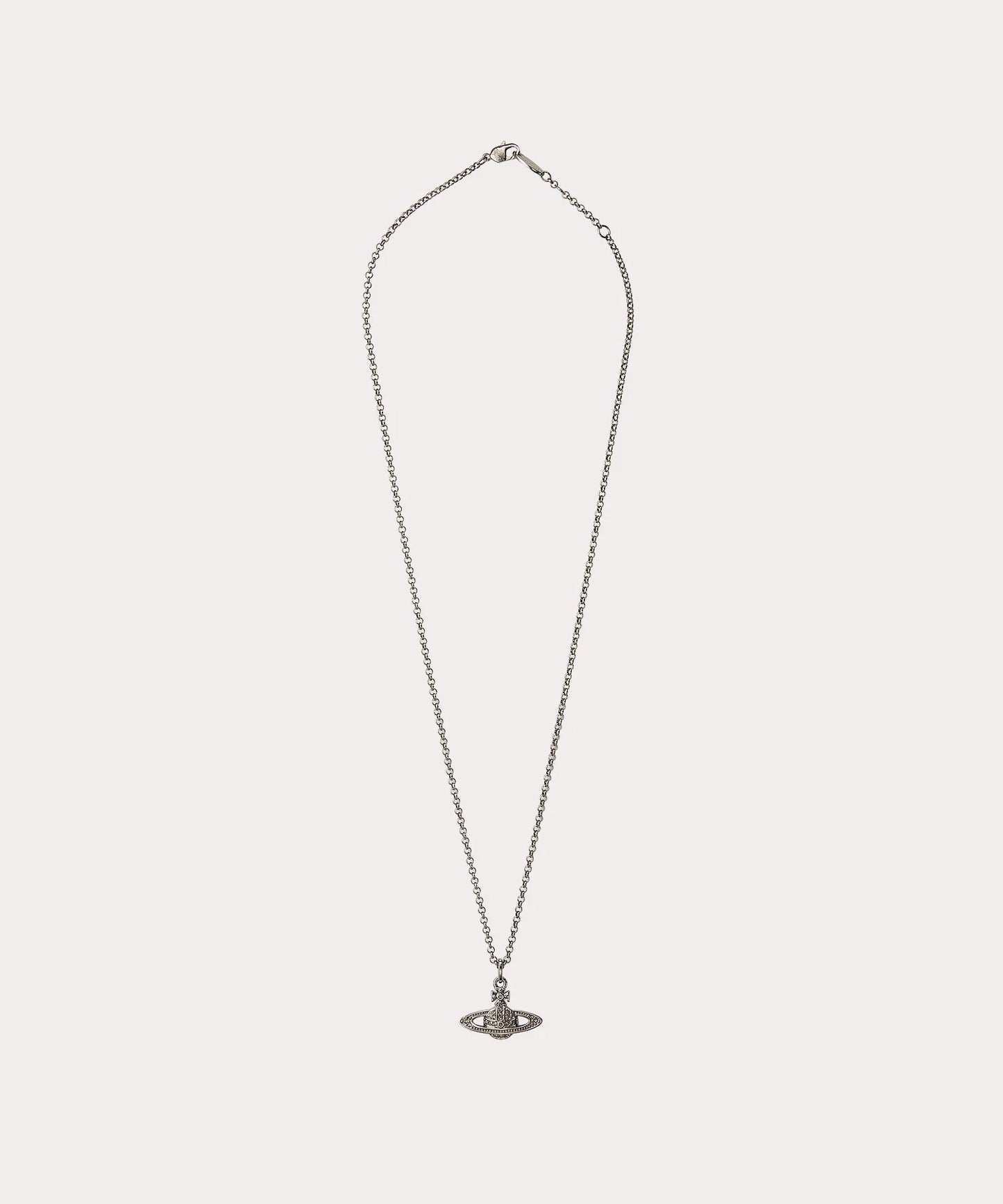 Vivienne Westwood Man. Mini Bas Relief Orb Pendant Necklace 土星項鍊 長款 男版
