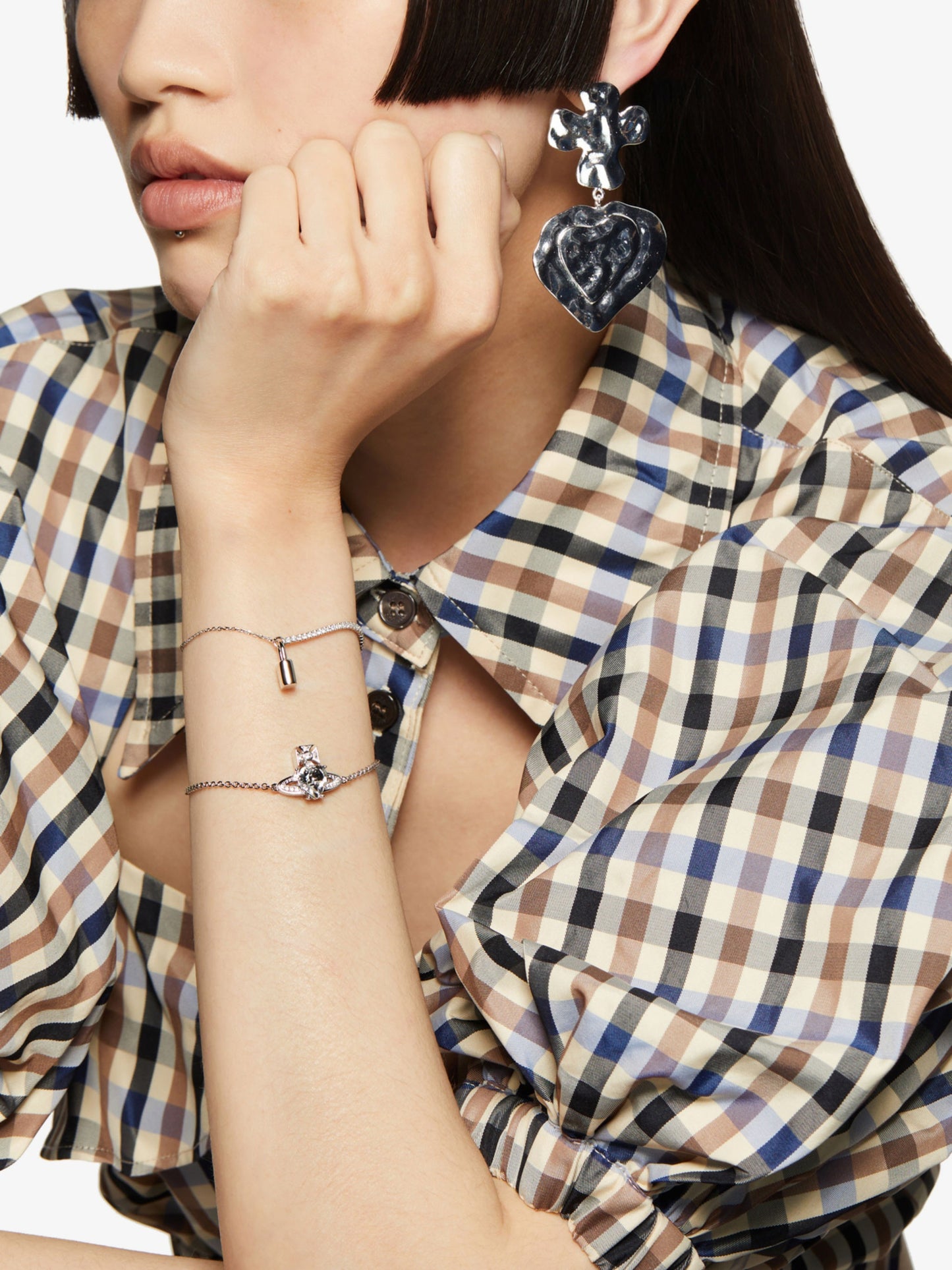 Vivienne Westwood Ariella bracelet 愛心鑽手鍊