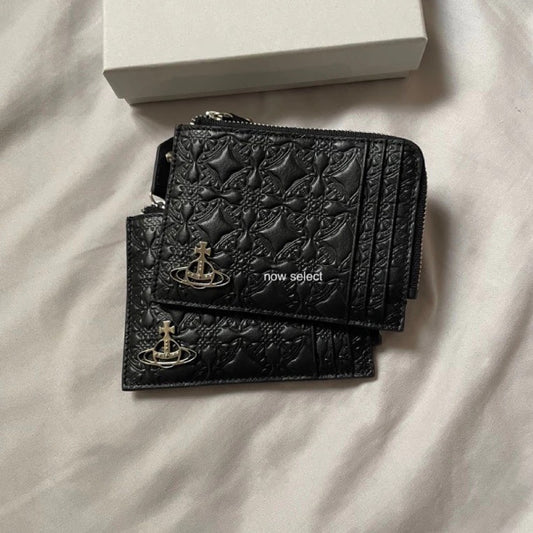Vivienne Westwood 花紋卡夾包
